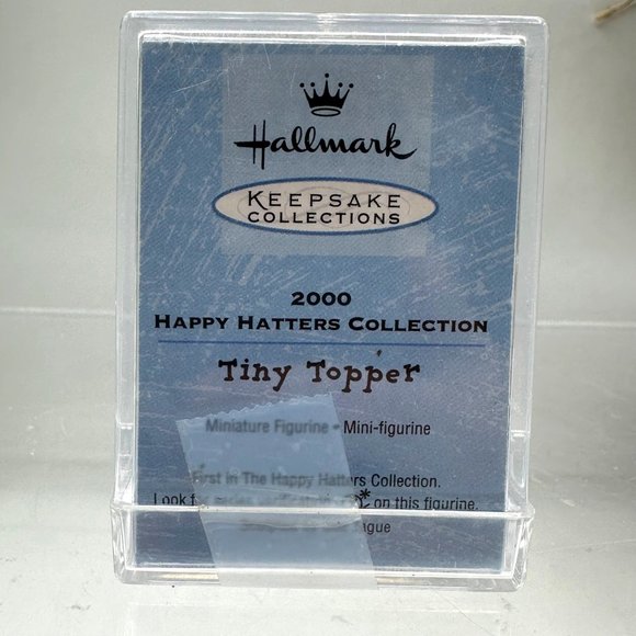 Hallmark Keepsake 2000 Merry Miniatures Happy Hatters Collection Tiny Topper - Picture 3 of 6